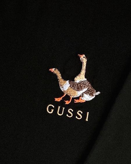 Вышивка GUSSI с гусями